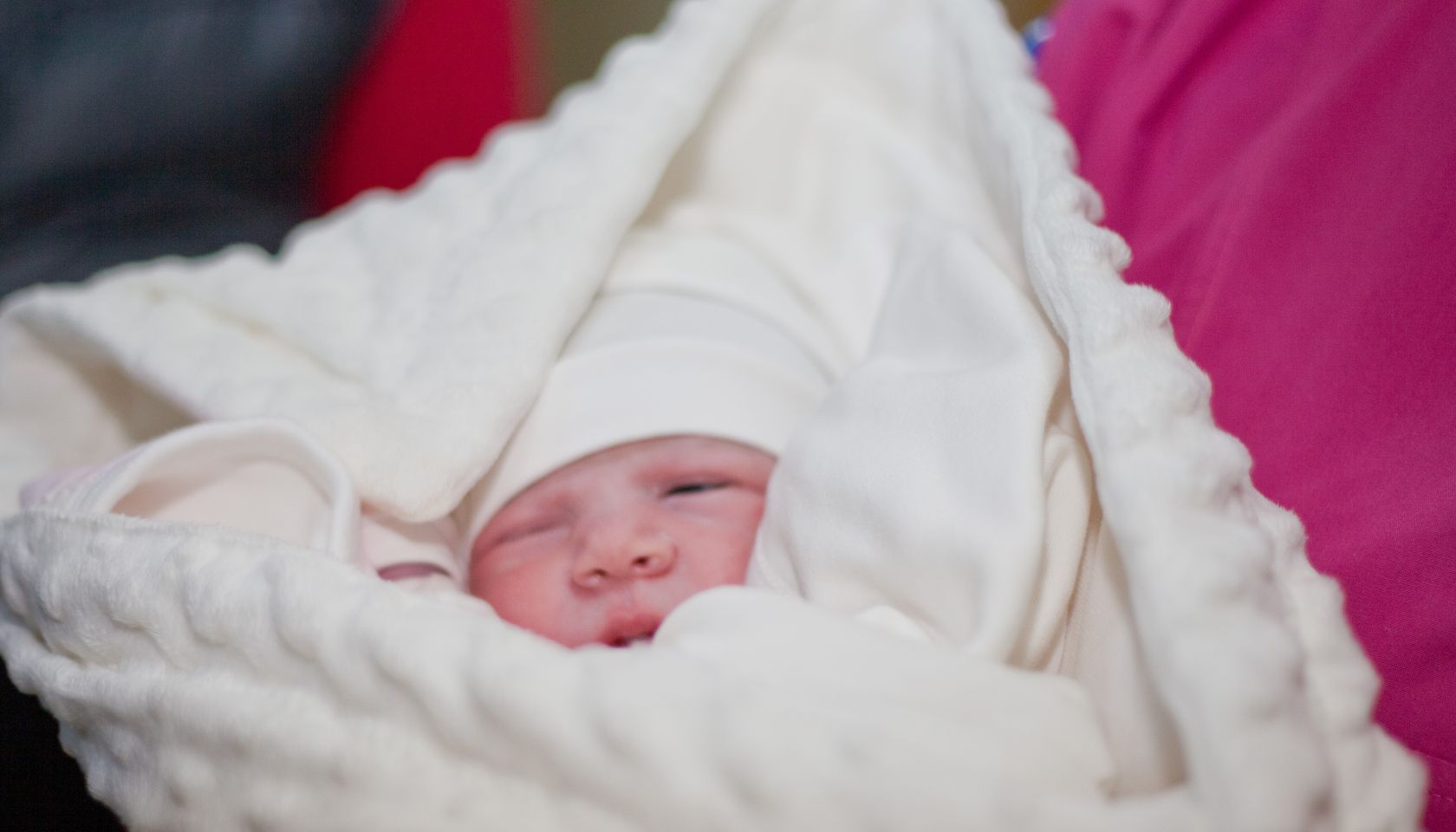 New born baby in hospital