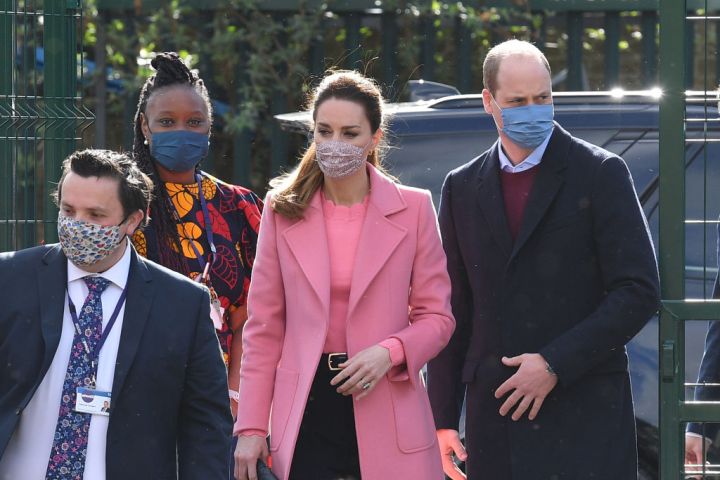 The Duke And Duchess Of Cambridge Visit School 21 In Stratford With Black Staffer In Tow