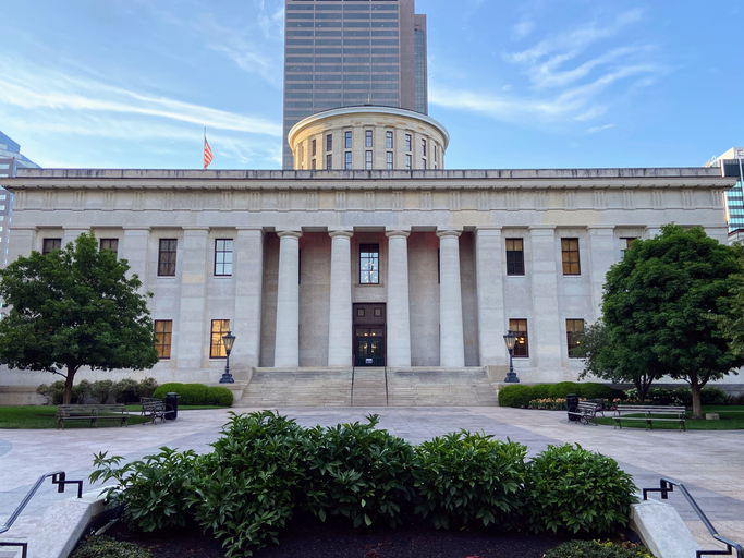 Ohio State Capitol Building in Columbus