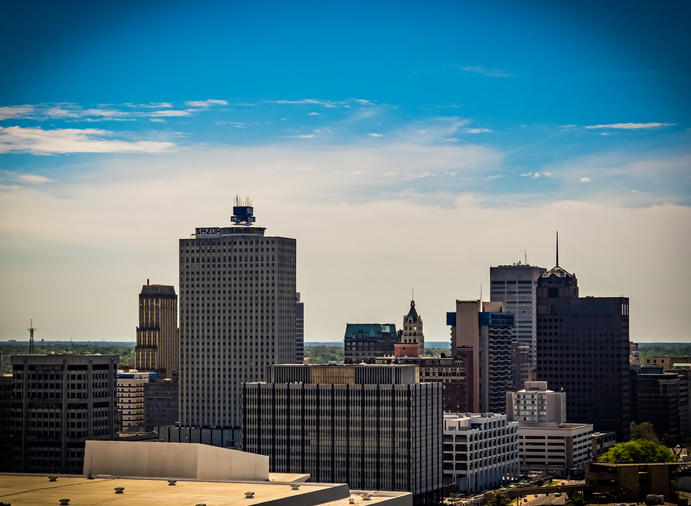 Memphis Tennessee Skyline