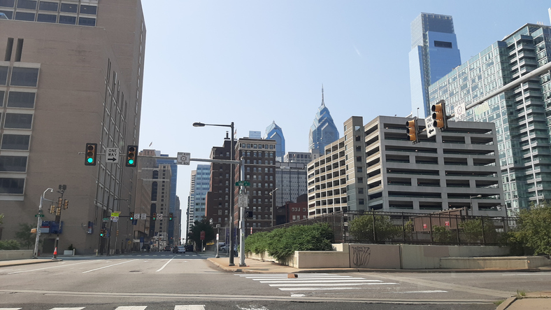 Vine and 15th in Philadelphia