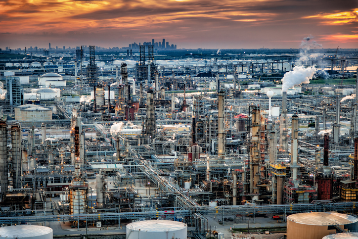 Houston Oil Refinery