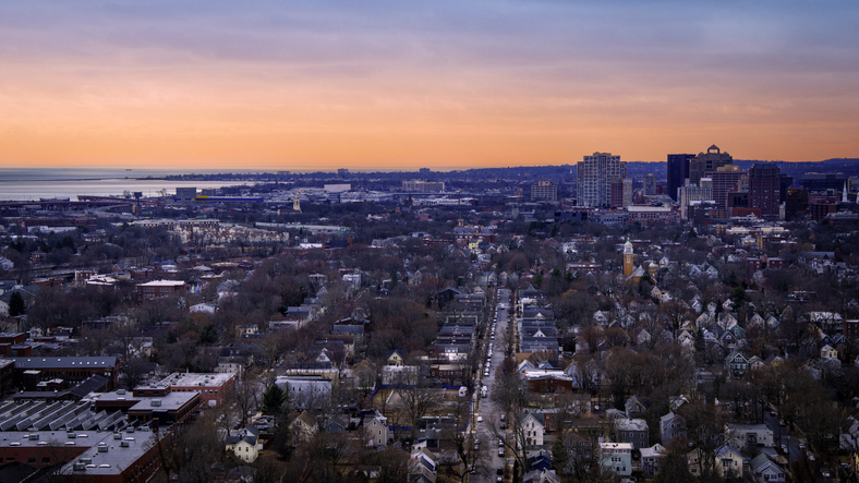 New Haven Connecticut Skyline