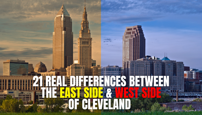 East Side vs West Side Cleveland