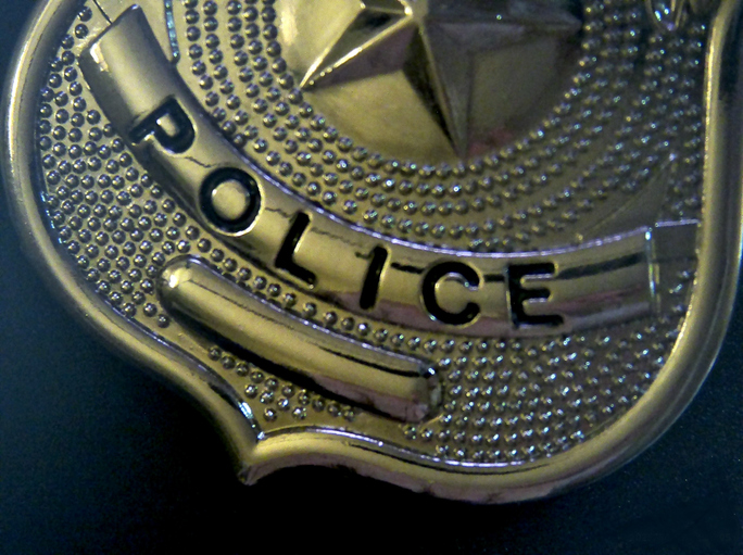 Policeman badge of authority