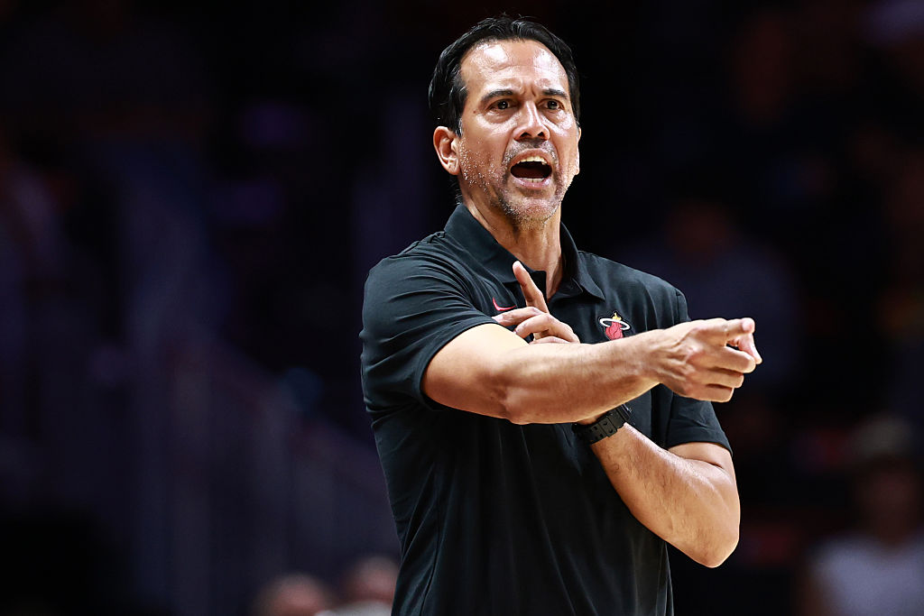 San Antonio Spurs v Miami Heat