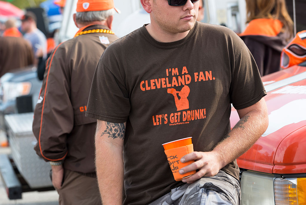 Cleveland Browns Fans Tailgating